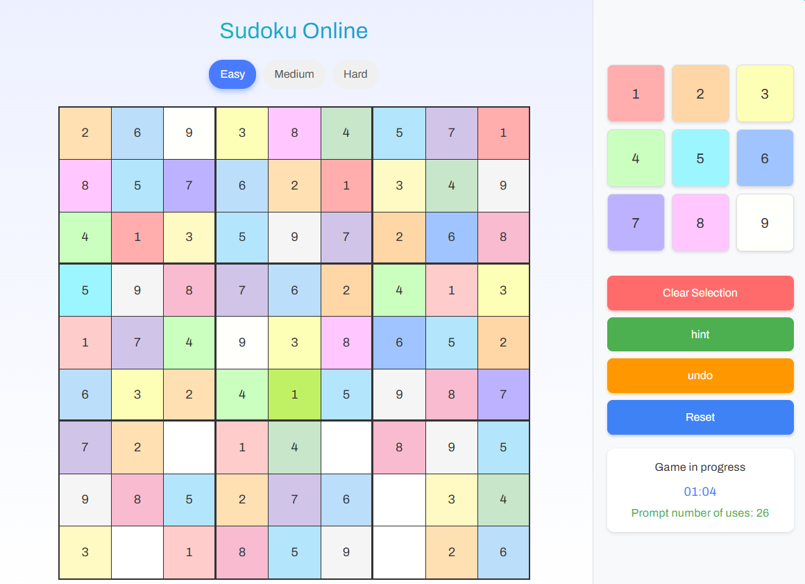 線上數獨 線上數獨